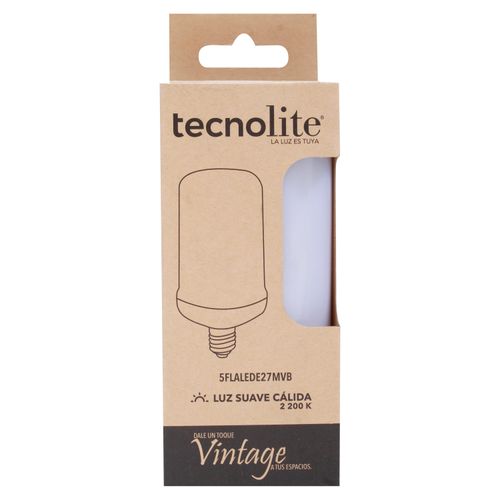 Bombillo Tecnolite Led Flama 5W