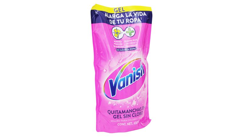 Quitamanchas Vanish Gel Rosa 900ml. + 400ml.
