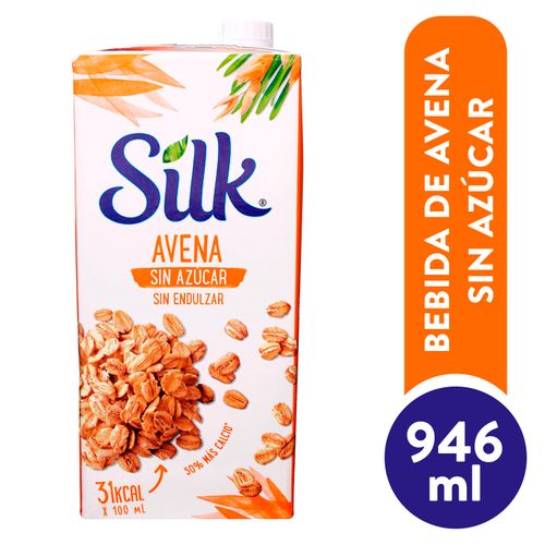 Bebida de Avena Silk Sin Azúcar - 946ml