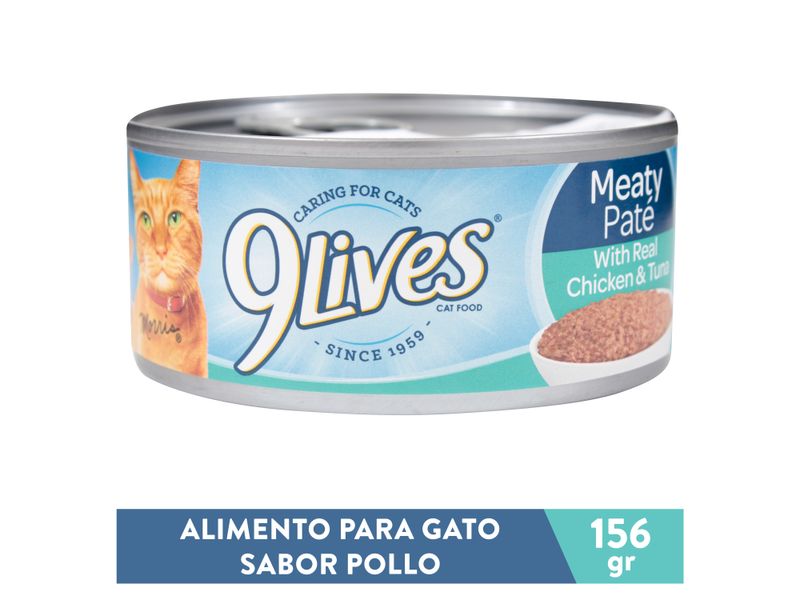 Alimento-Para-Gato-9Lives-Lata-Pollo-156gr-1-50995