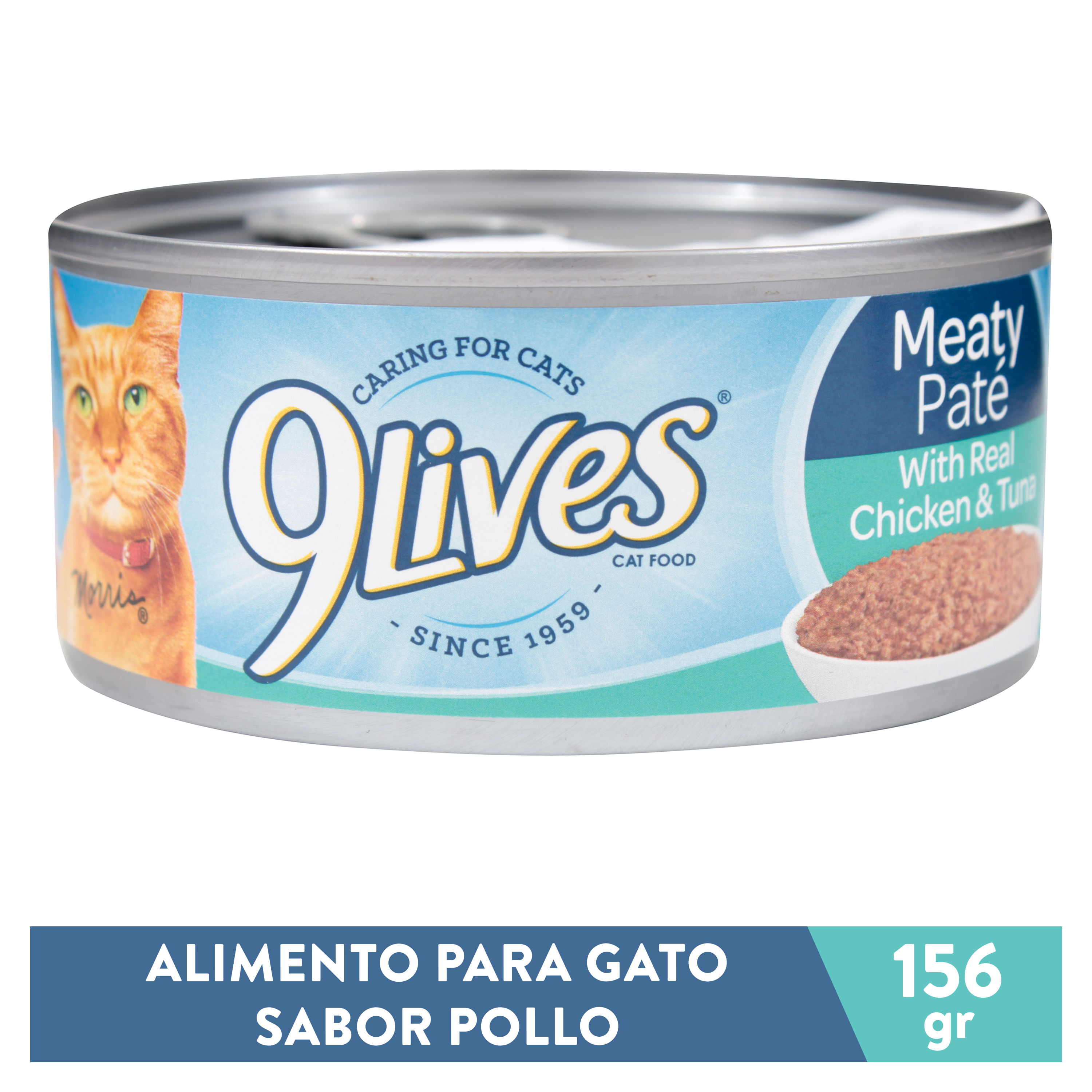 Alimento-Para-Gato-9Lives-Lata-Pollo-156gr-1-50995