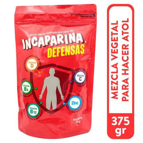 Mezcla Para Atol Incaparina Defensas 375gr