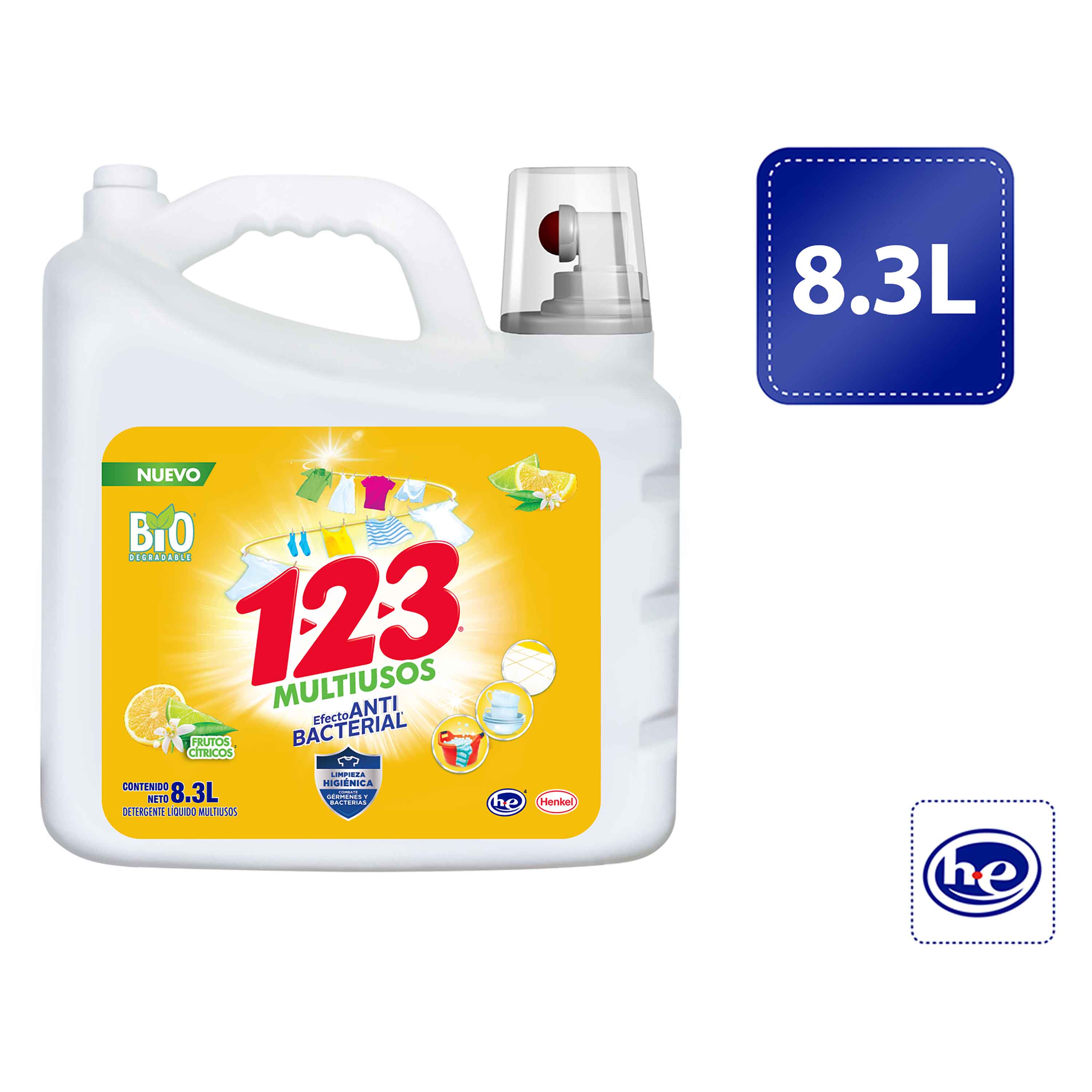 Comprar Detergente Líquido Ariel Doble Poder Concentrado Para Lavar Ropa  Blanca Y De Color - 1,2Lt