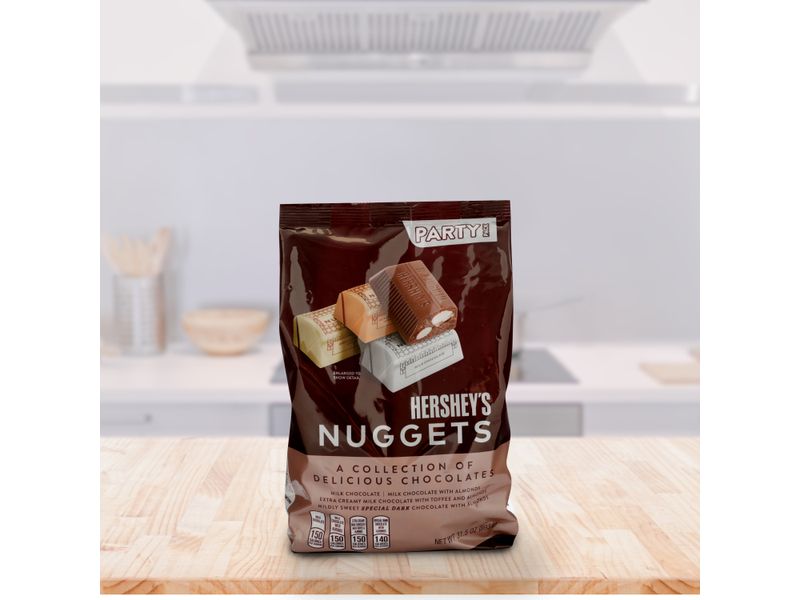 Comprar Chocolate Hershey's nuggets bolsa surtida - 893 g | Walmart ...