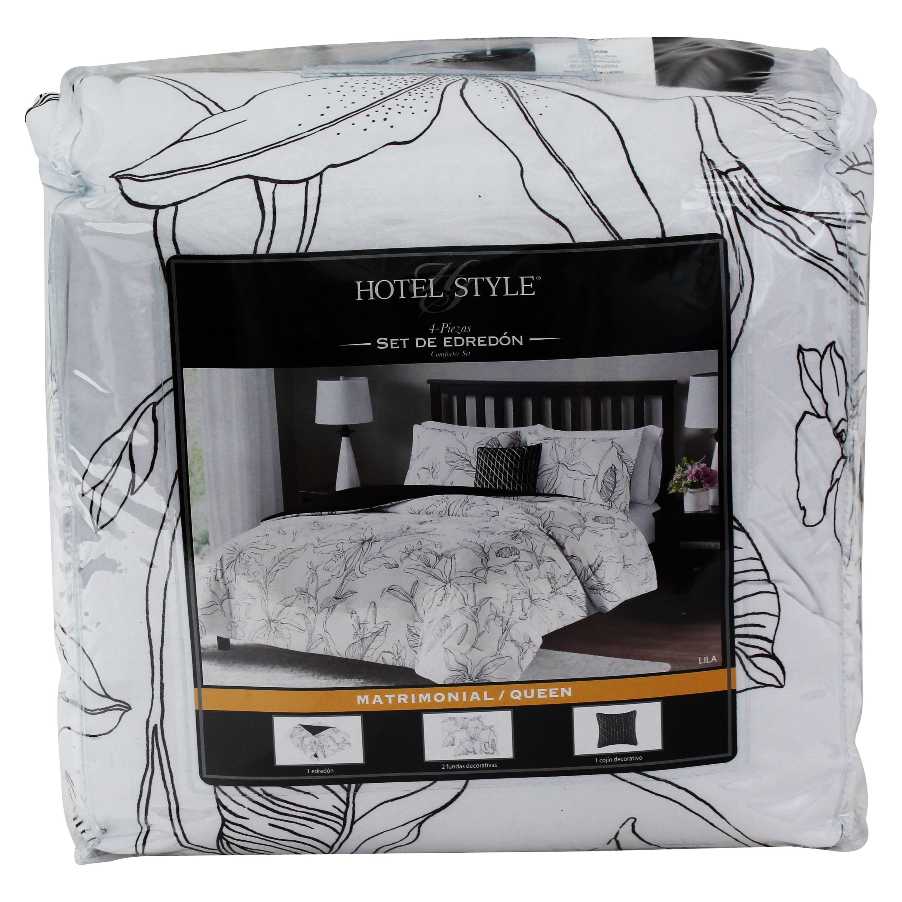 Hs-Edredon-Lila-4Pzs-Fq-Black-White-1-61466