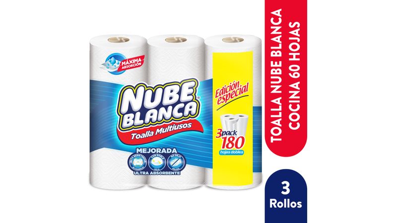 Rollo de Cocina My Hogar Blanco 3Rolx40Paños – Supermercado Mayorista Yaguar