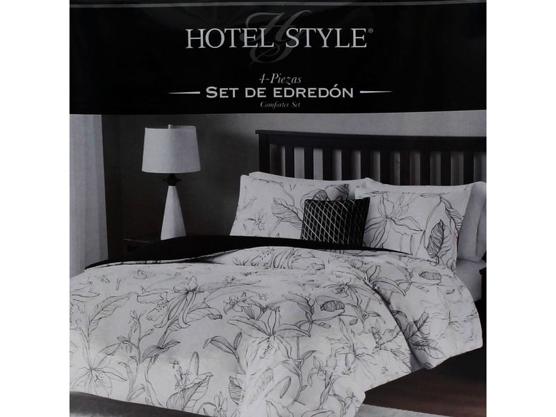 Hs-Edredon-Lila-4Pzs-Fq-Black-White-5-61466