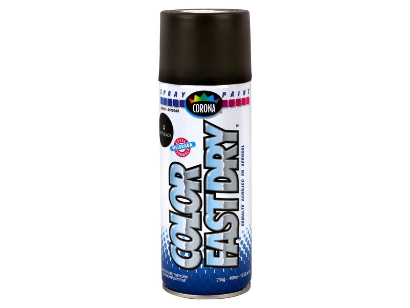 Pintura-Anticorrosivo-de-Acr-lico-Corona-Fast-Dry-Color-Mate-Negro-para-Interior-y-Exterior-13-5-onzas-1-16148