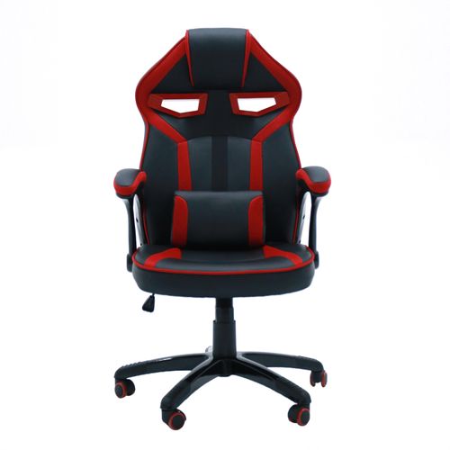 Silla Gamer Roja Mainstays, Reclinable, Altura Ajustable Y Respaldo Lumbar, 65 X 69 X 115-125Cm