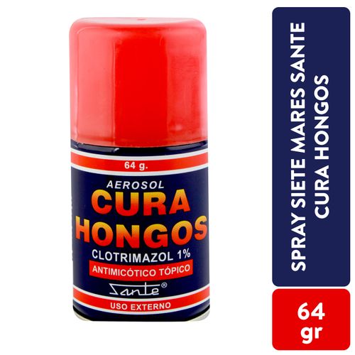Spray Siete Mares Sante Cura Hongos - 64 g