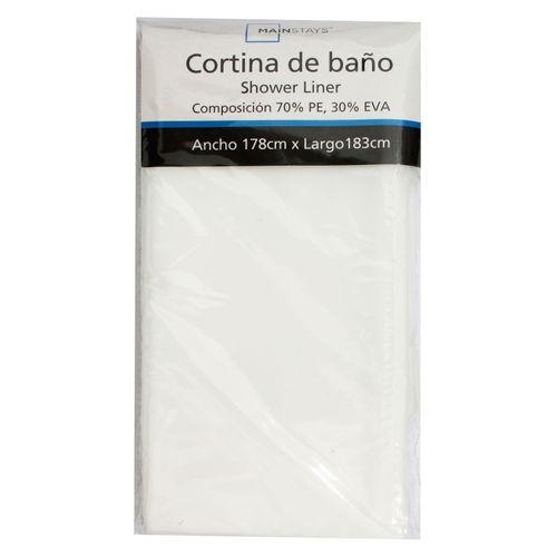 Cortina Para Baño Mainstays Estilo Frosted