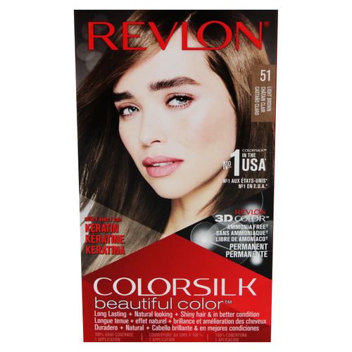 Tinte Revlon Castano Claro Silk51 - 130ml