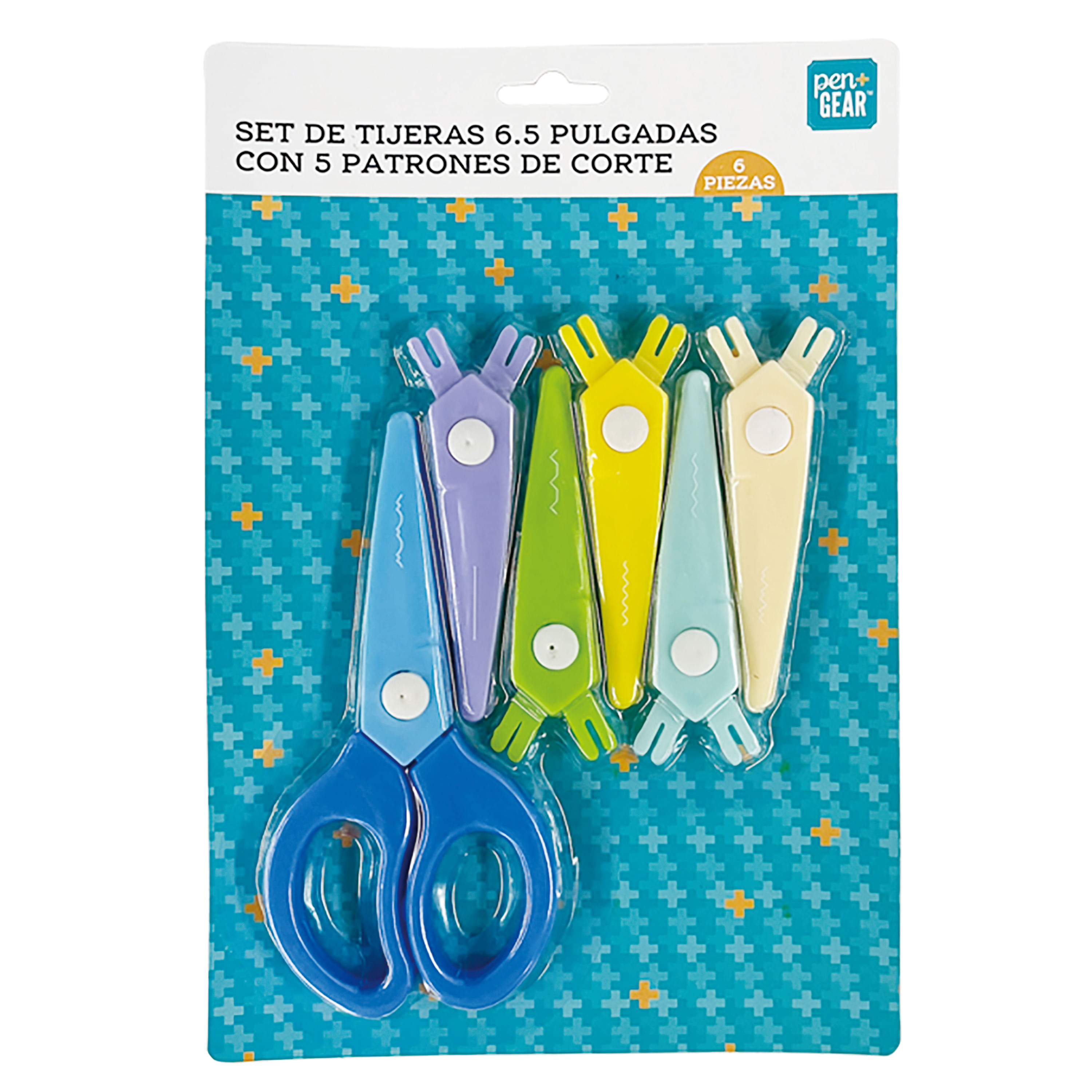 Mr. Pen - Tijeras para niños, paquete de 6, 5 pulgadas, tijeras de colores  para niños, tijeras de seguridad, tijeras para niños, tijeras escolares