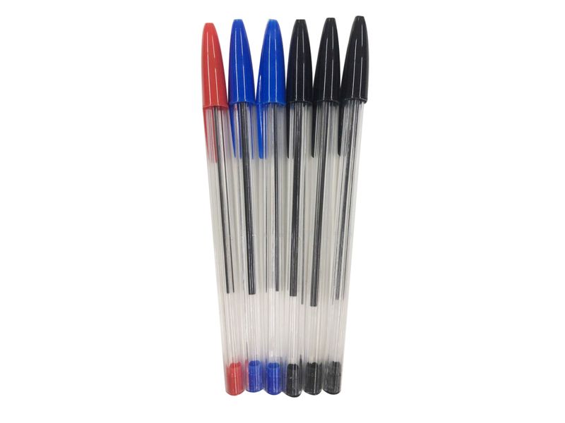 Lapiceros-Pen-Gear-set-con-colores-rojo-azul-y-negro-6-pzas-1-46655