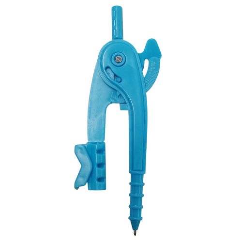 Compás Pen Gear color celeste no incluye lápiz
