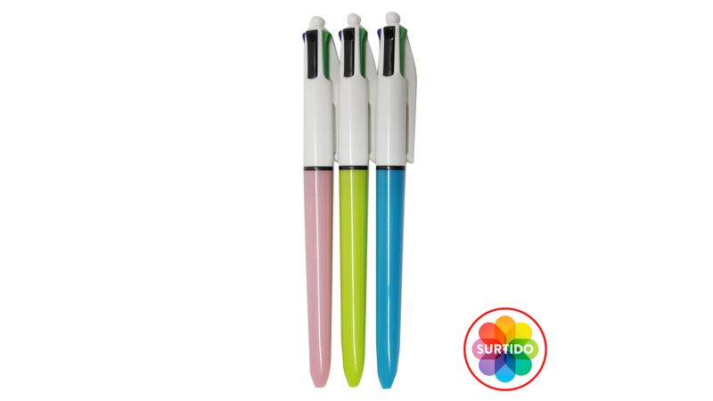 Comprar Boligrafo Bic Fashion Surtido Colores - 10unidades, Walmart  Guatemala - Maxi Despensa