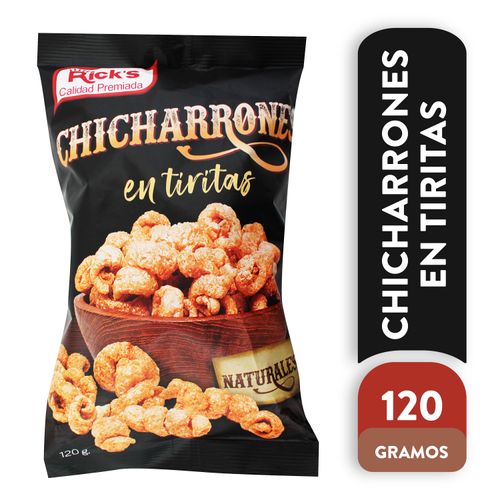 Snack Ricks Chicharron Tiritas 120gr