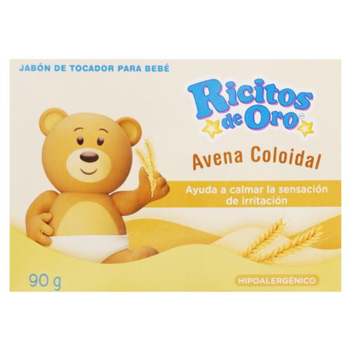 Jabón Ricitos De Oro Bebe Avena Coloidal - 90gr