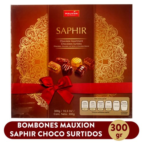 Bombones Mauxion Saphir Choco Sur 300Gr