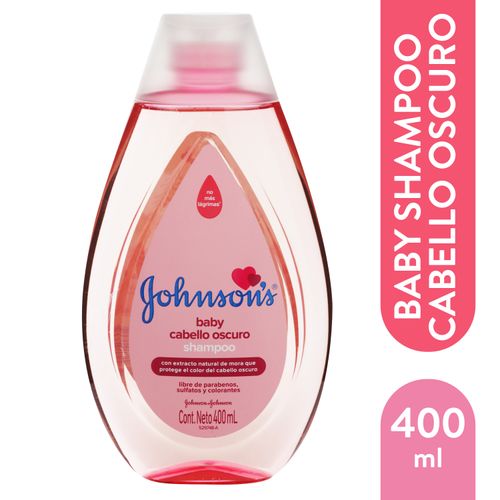 Shampoo Johnsons Baby Para Cabello Oscuro - 400ml
