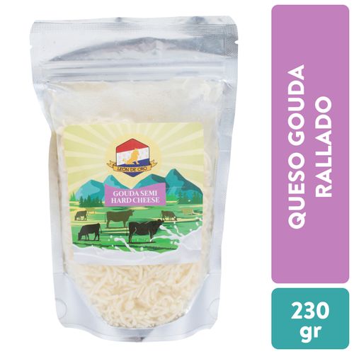 Leon De Oro Queso Gouda Rallado 230 Gr