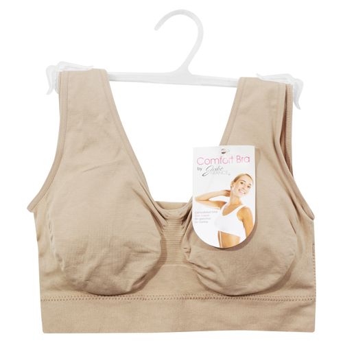 Brassier Comfort Bra Seam Copas Nud G