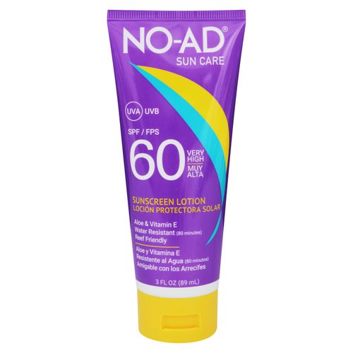 Bloqueador NO-AD Spf 60 Sunscreen Lotion -88 g