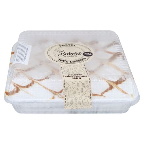 Pastel Tres Leches Bakers & Chefs mediano - 500 g