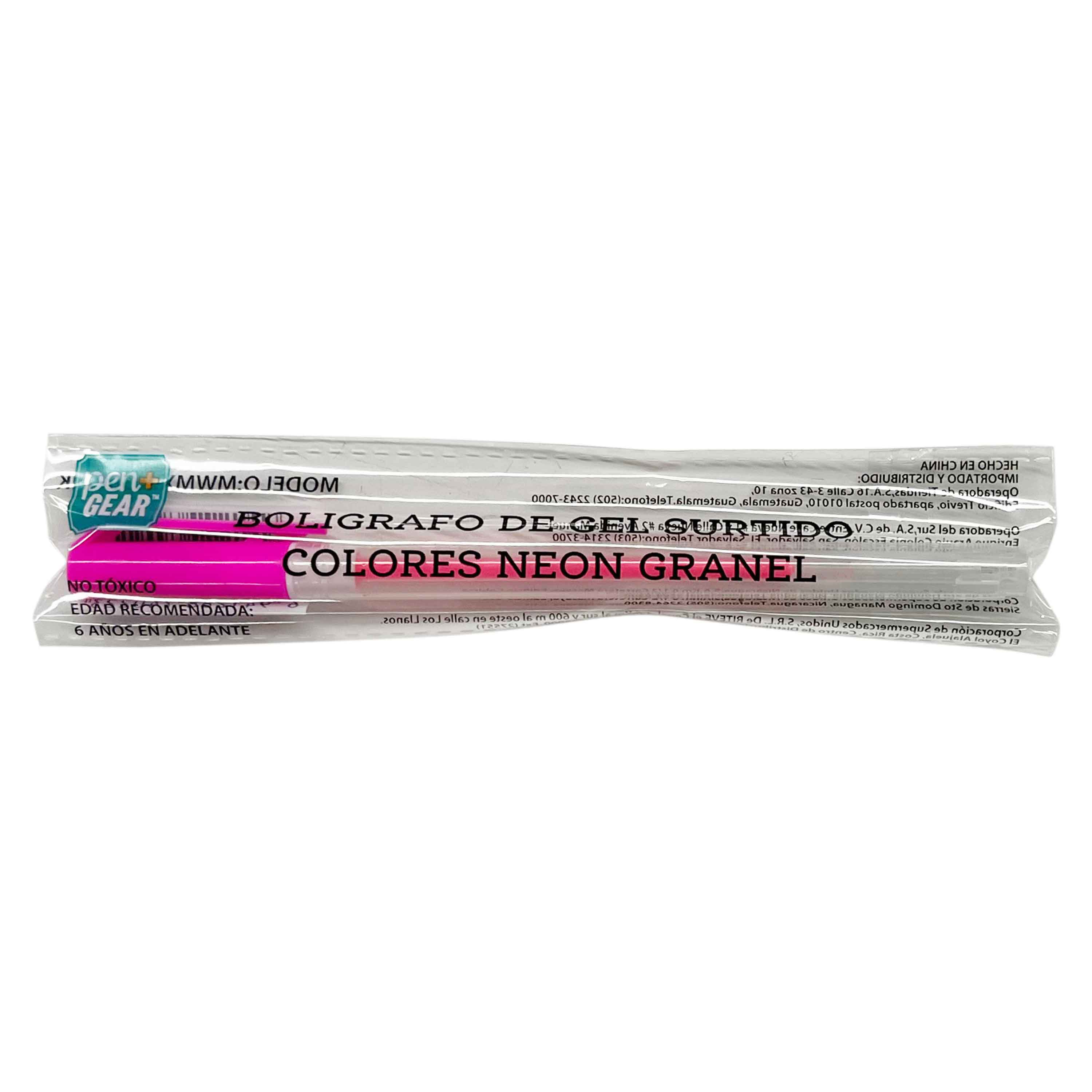 Comprar Mini Lapiceros Gel Pen + Gear - 5Piezas