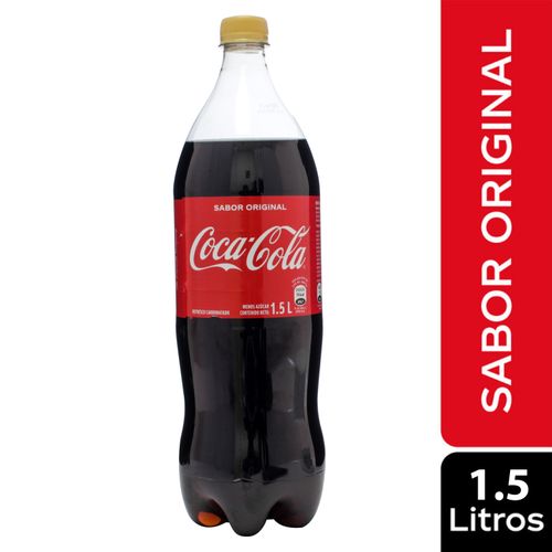 Bebida Coca Cola Gaseosa 1500Ml