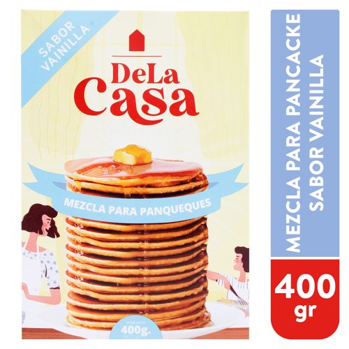 Dela Casa Mezcla Panqueque Vainilla400gr