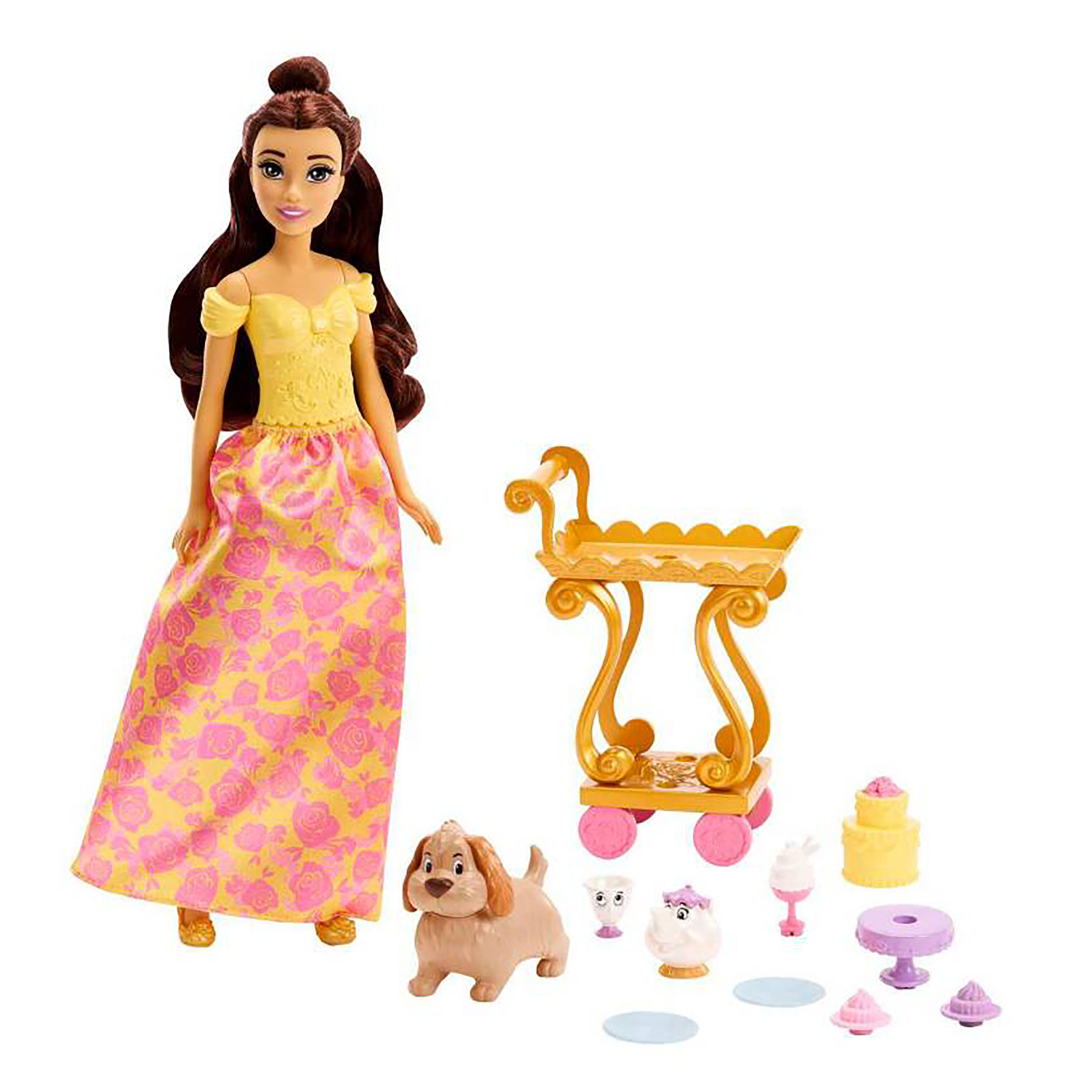 Munecas Disney Princesa Bella set de te