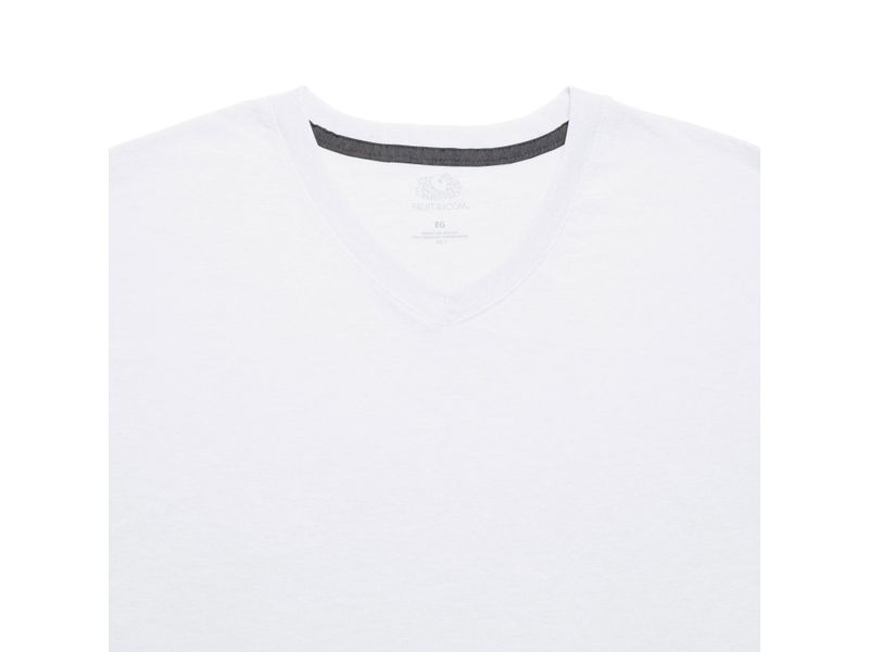 Camiseta-Fruit-Of-The-Loom-Cuello-V-color-blanco-Talla-XL-4-61563