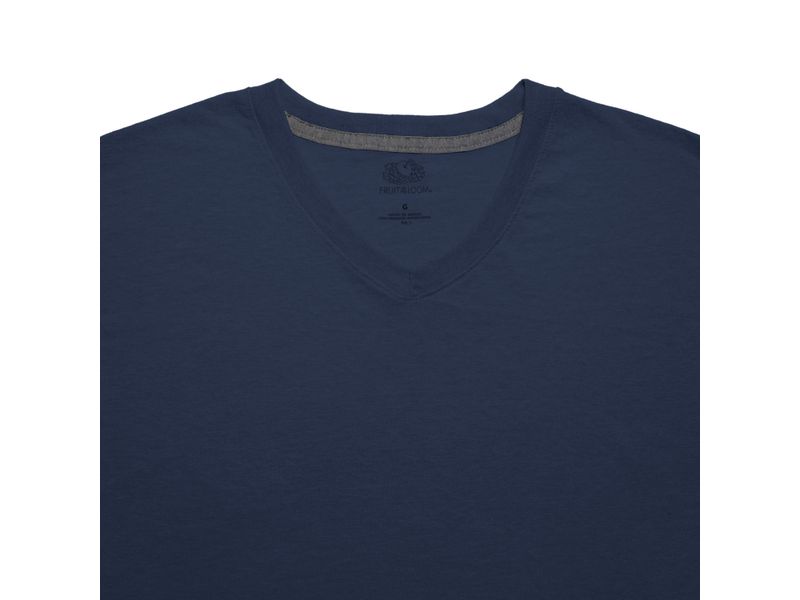 Camiseta-Fruit-Of-The-Loom-Cuello-V-color-azul-Talla-XL-4-61587