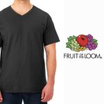 Camiseta-Fruit-Of-The-Loom-Cuello-V-color-negro-Talla-XL-5-61571