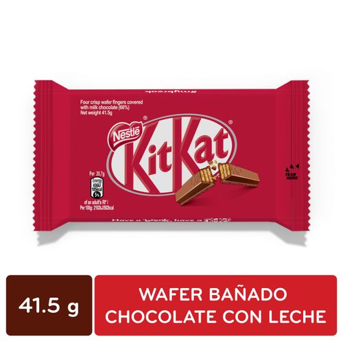 Chocolate Nestlé Kit Kat Wafer Recubierto De Chocolate Con Leche - 41.5g