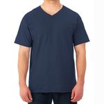Camiseta-Fruit-Of-The-Loom-Cuello-V-color-azul-Talla-XL-1-61587