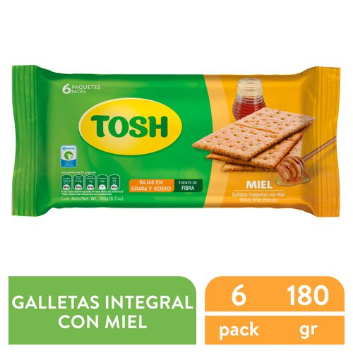 Galleta Pozuelo tosh miel - 180 g