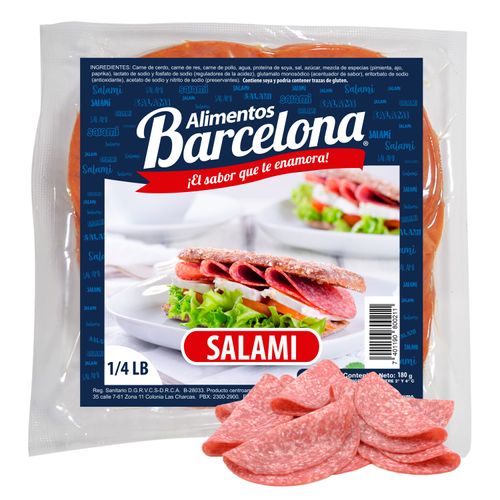 Salami, Alimentos Barcelona - 180 g