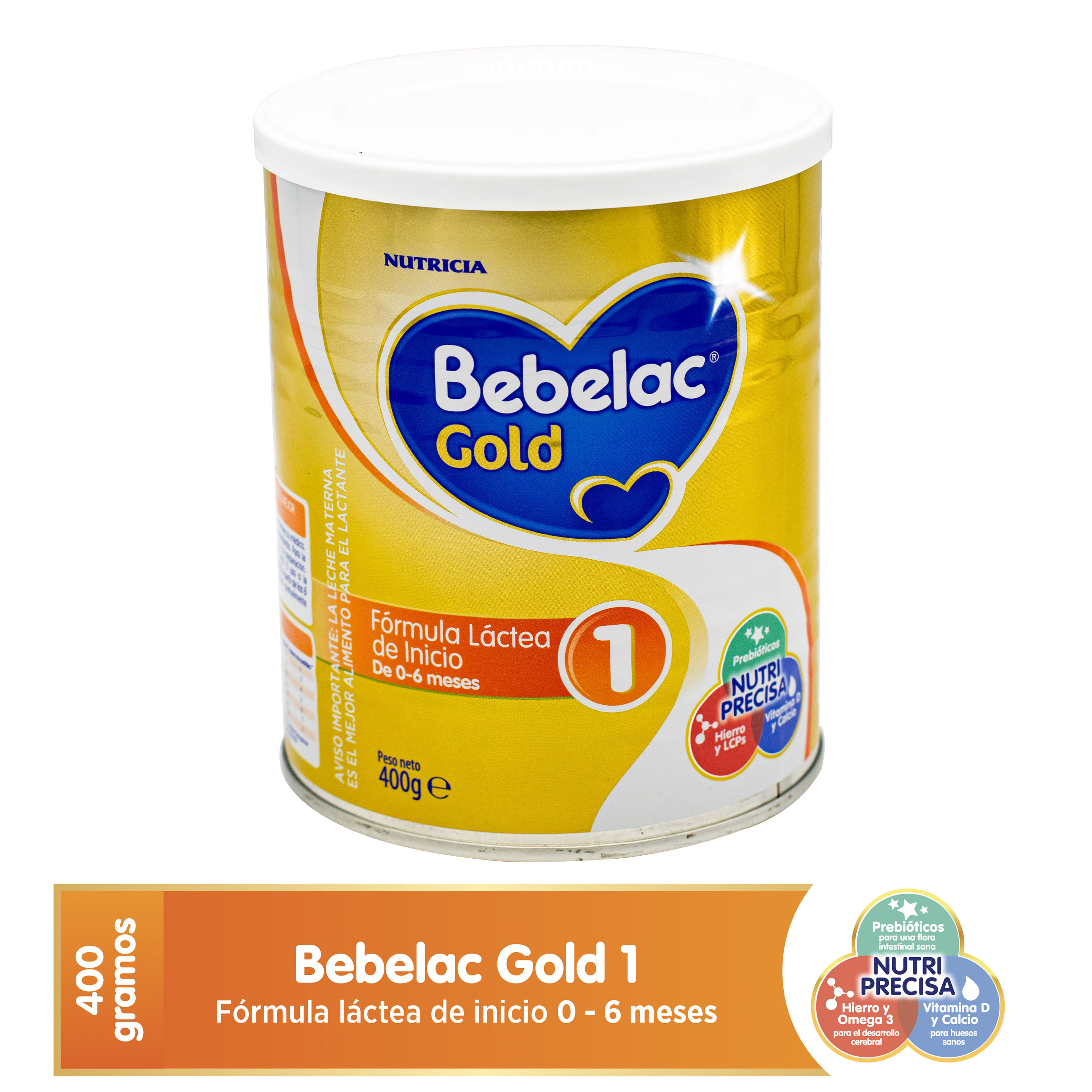 Bebelac Gold 1 Formula Lactea X 400Gr— Farmacorp