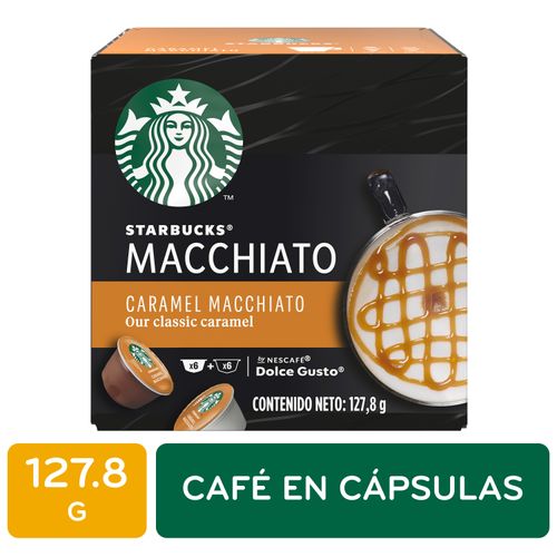 Comprar Café Starbucks By Nescafé Dolce Gusto Cappuccino Caja 12 Cápsulas -  120g