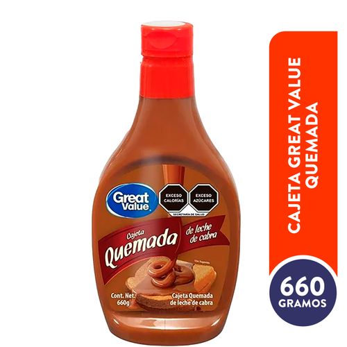 Cajeta Great Value Quemada -660g