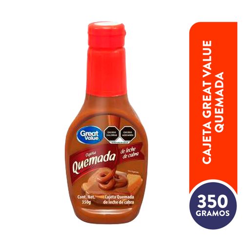 Cajeta Great Value Quemada -350g