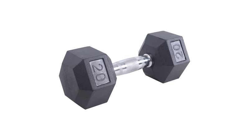 Comprar Mancuerna Athletic Works De Hule 20lb Walmart