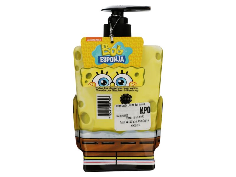 Gelatti-Jabon-Liquido-Bob-Esponja-300-Ml-3-66755