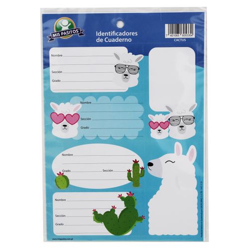 Idetificador de cuadernos Mis Pasitos surtidos