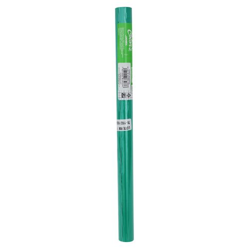 Forro Cintamax plástico para cuadernos color verde