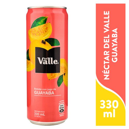 Jugo Del Valle sabor  guayaba en lata - 330 ml