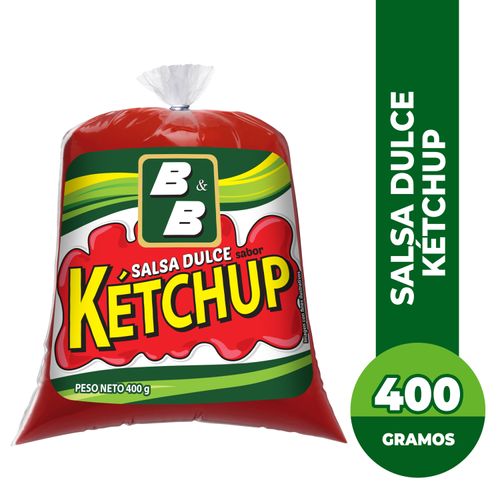 Salsa de tomate B&B ketchup bolsa - 480 g