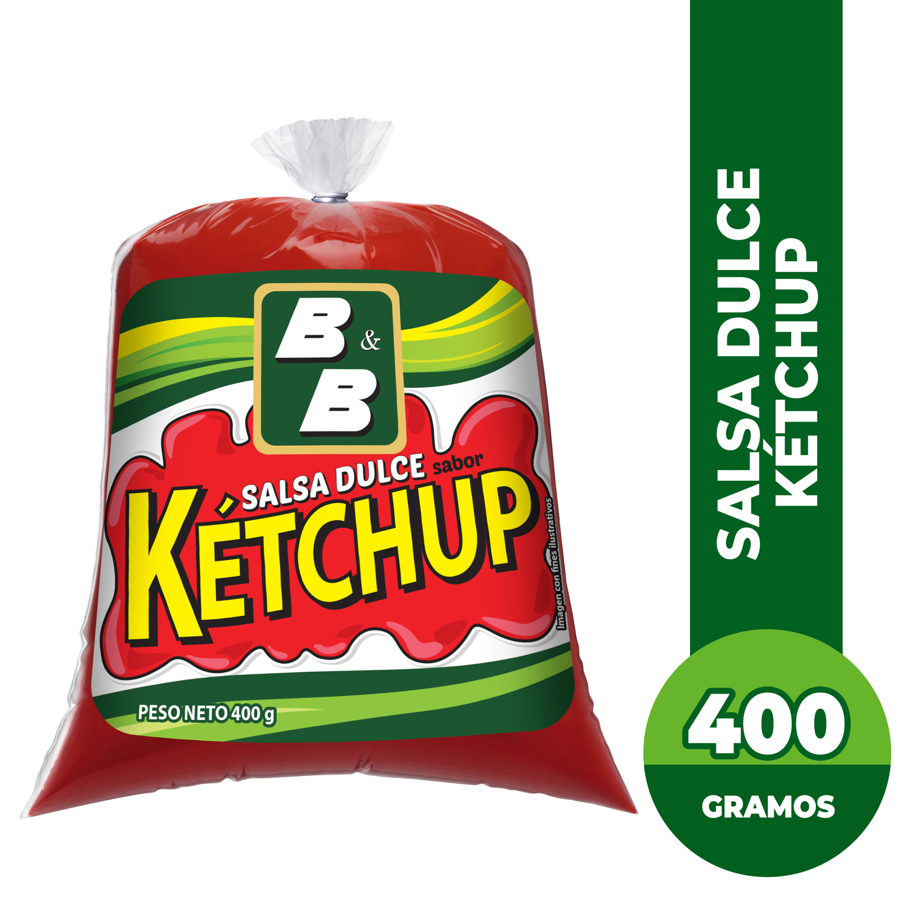 Comprar Salsa B&B Tomate Ketchup Bolsa - 480gr | Walmart Guatemala